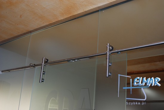 Prowadnica stalowa z dwoma dźwigarami