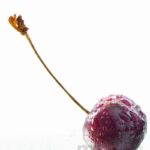 szkło do kuchni z nadrukiem wisienki